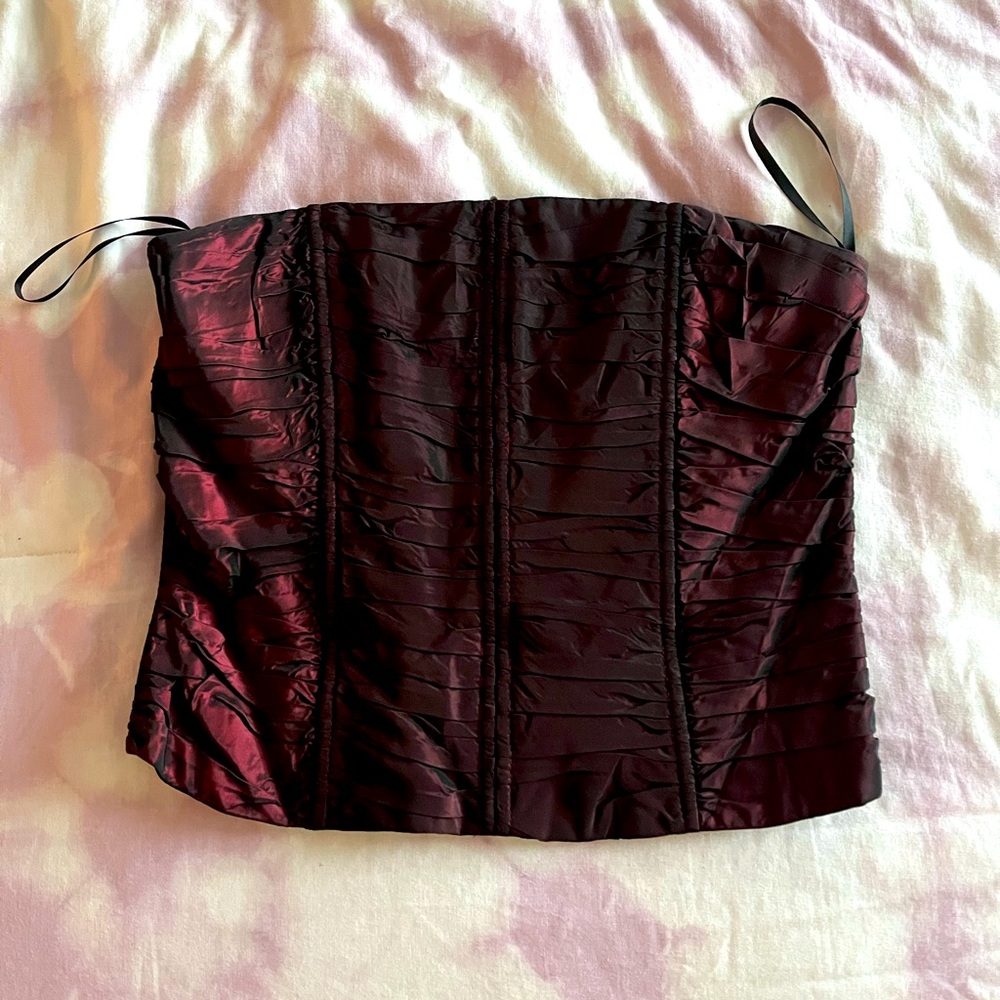 Red 90s Bustier